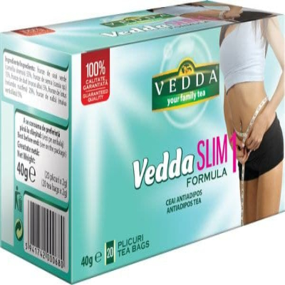 Ceai Body Slim 2 Vedda, 20 plicuri x g - Auchan online